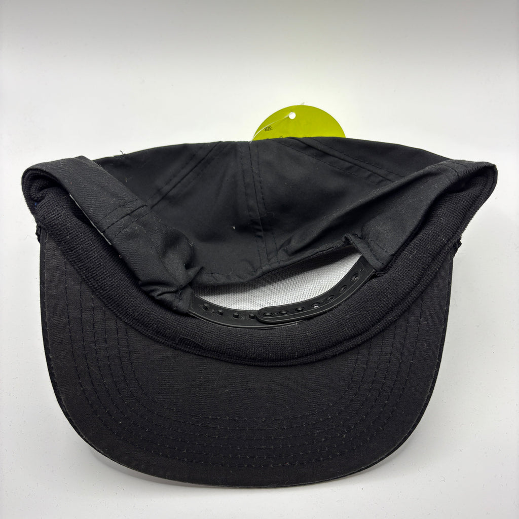 Vintage Lockheed C-141 Starlifter Military Airplane Black Rope Snapback Hat