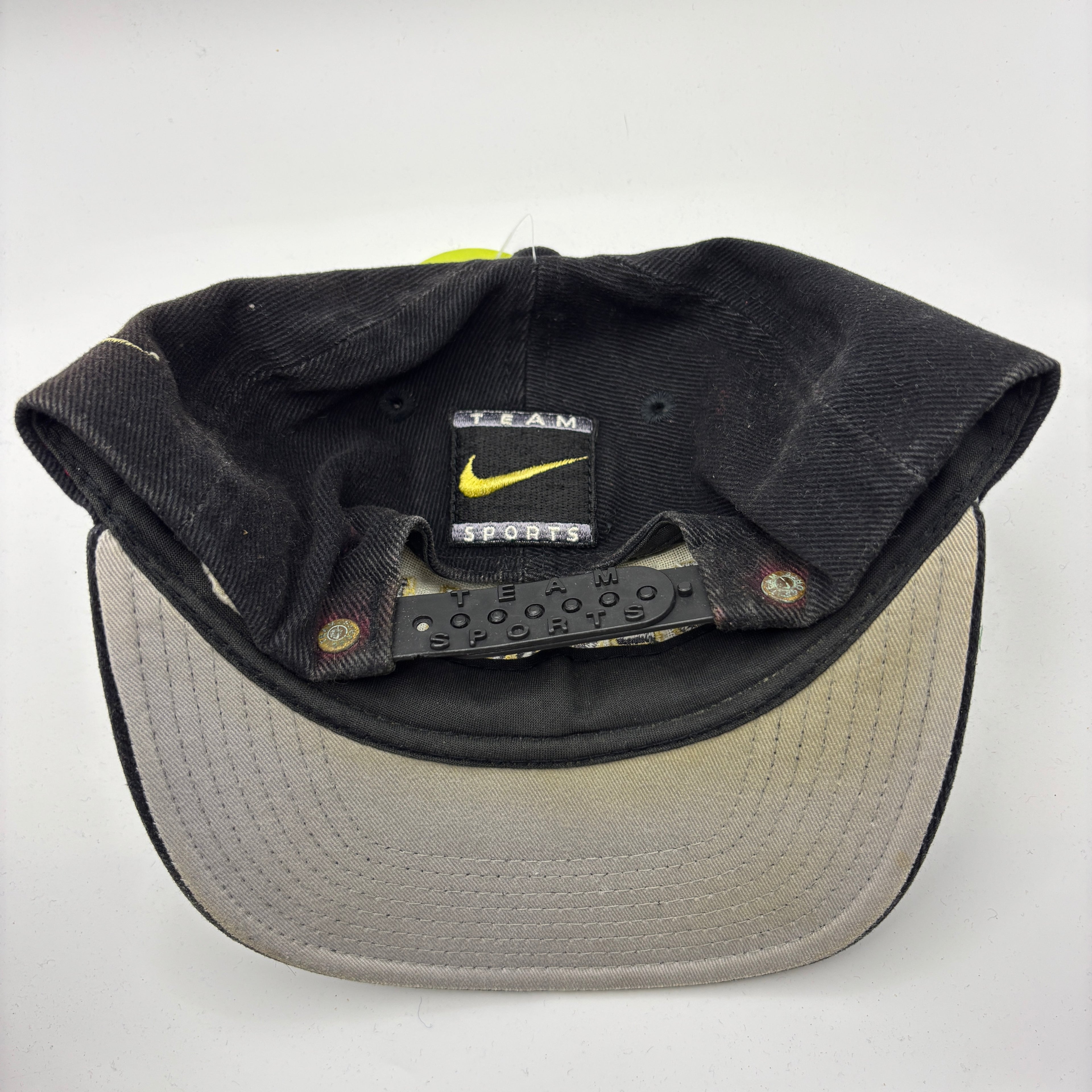 Vintage Nike Team Sports Colorado University CU Boulder Black Snapback Hat