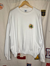 Load image into Gallery viewer, Vintage 80s Body Glove Neon Surf White Crewneck Sweatshirt w/ Pockets: XL
