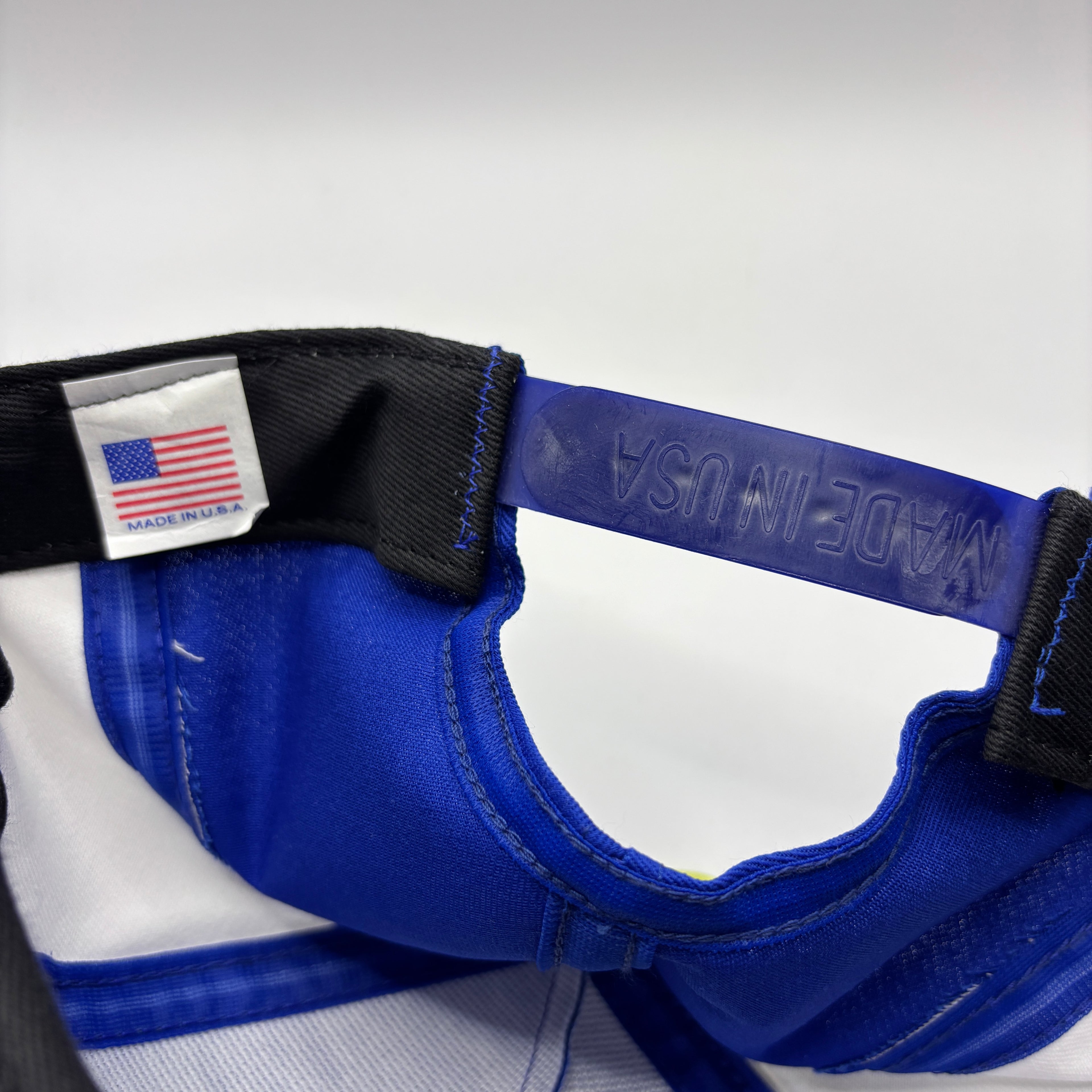 Vintage Wal-Mart Transportation Mt Pleasant Blue White Rope Snapback Hat