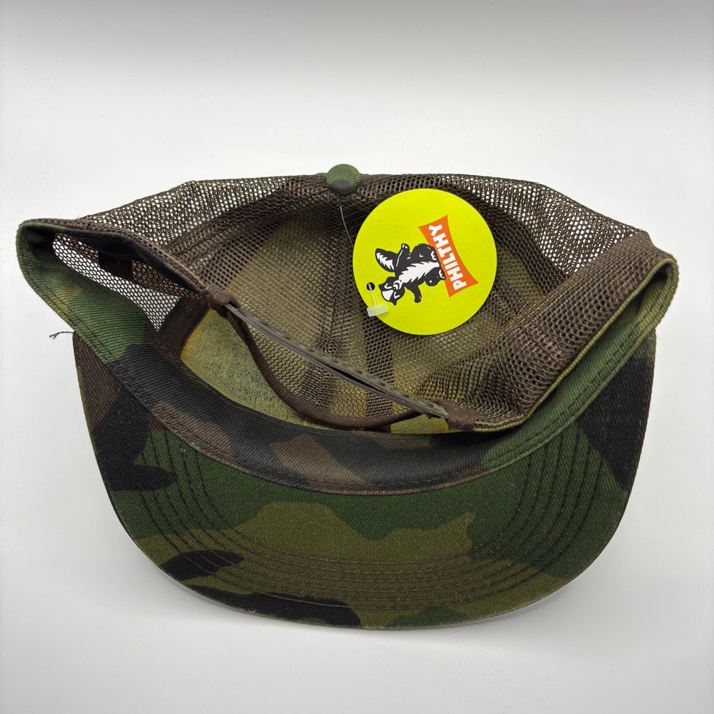 Vintage Tif Co Patch Camo K Products Snapback Hat