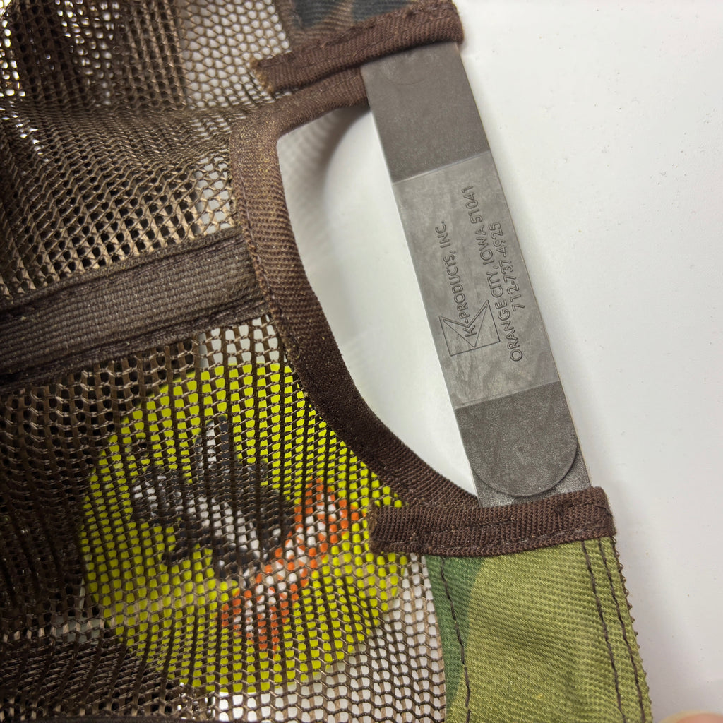 Vintage Tif Co Patch Camo K Products Snapback Hat