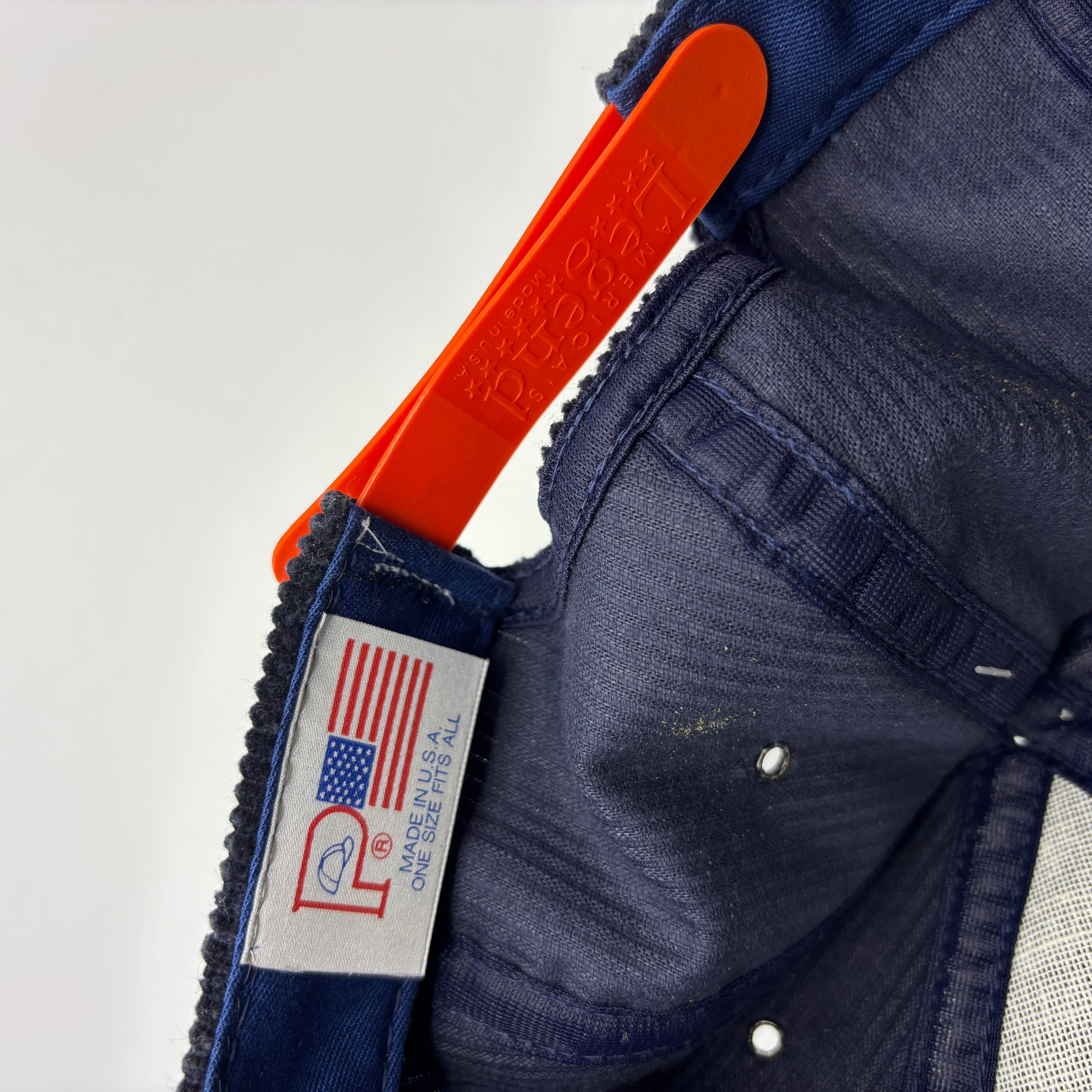 Vintage New York Yankees NY Navy Corduroy Snapback Hat