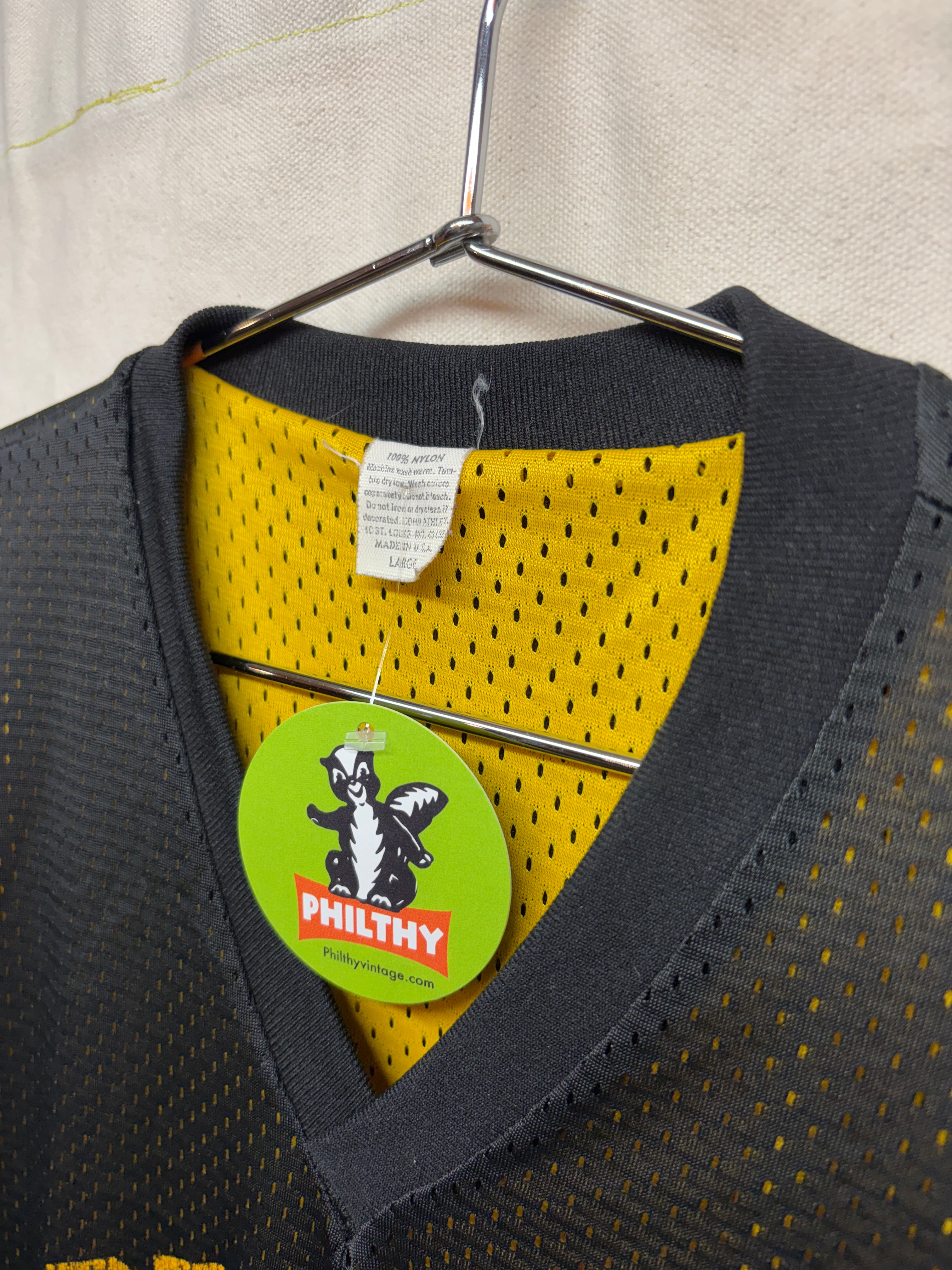 Vtg DePauw University 80's Soccer Mesh Practice Jersey: Large