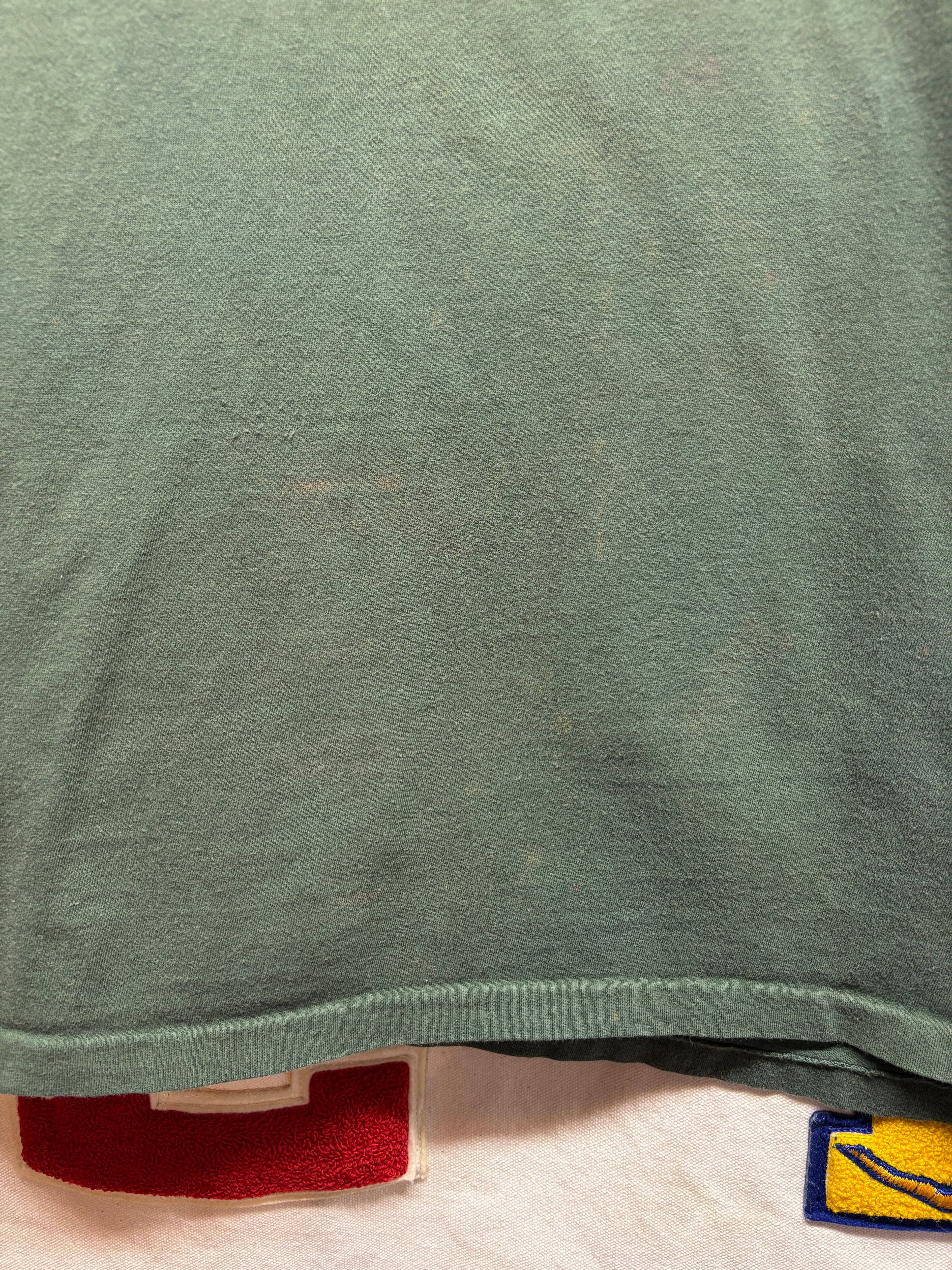 Vtg Polo Ralph Lauren Phys Ed 67 Green T-Shirt: XL