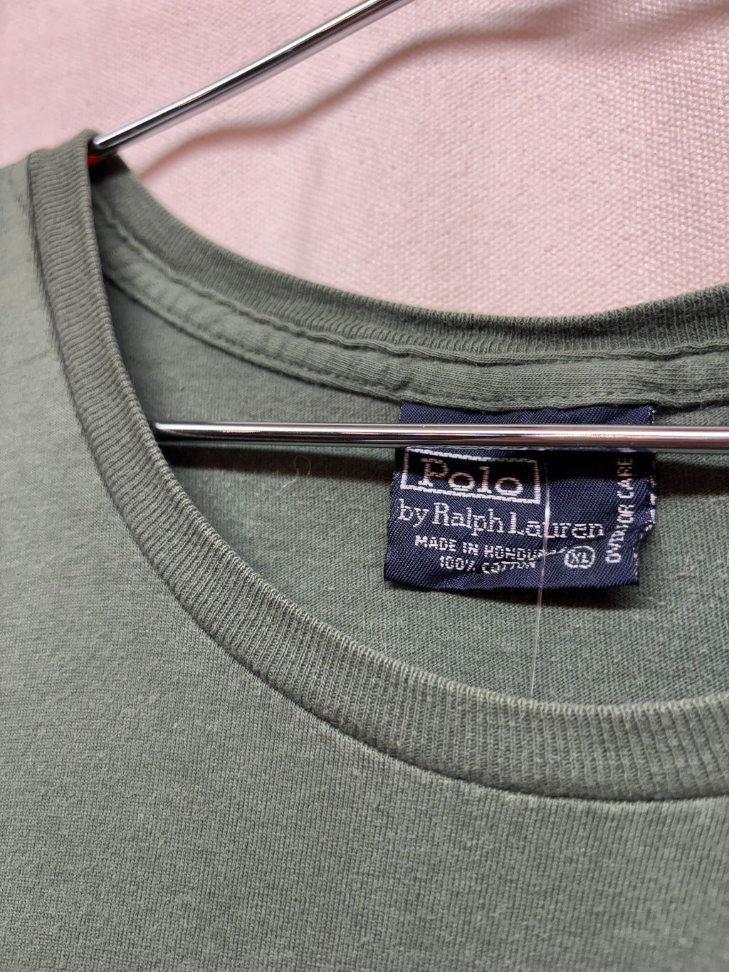 Vtg Polo Ralph Lauren Phys Ed 67 Green T-Shirt: XL