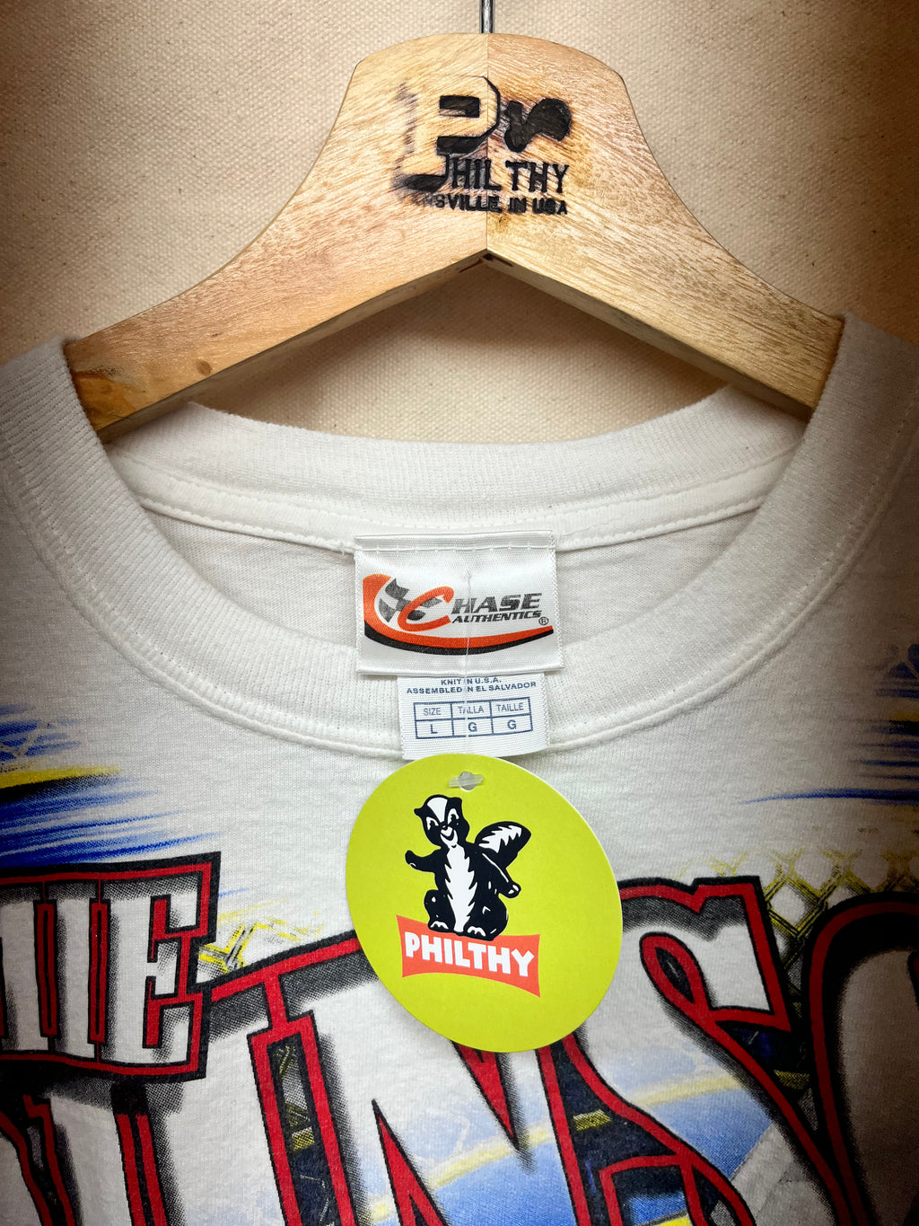 Vintage Jimmy Johnson NASCAR Lowes All Over Print Racing T-Shirt: M