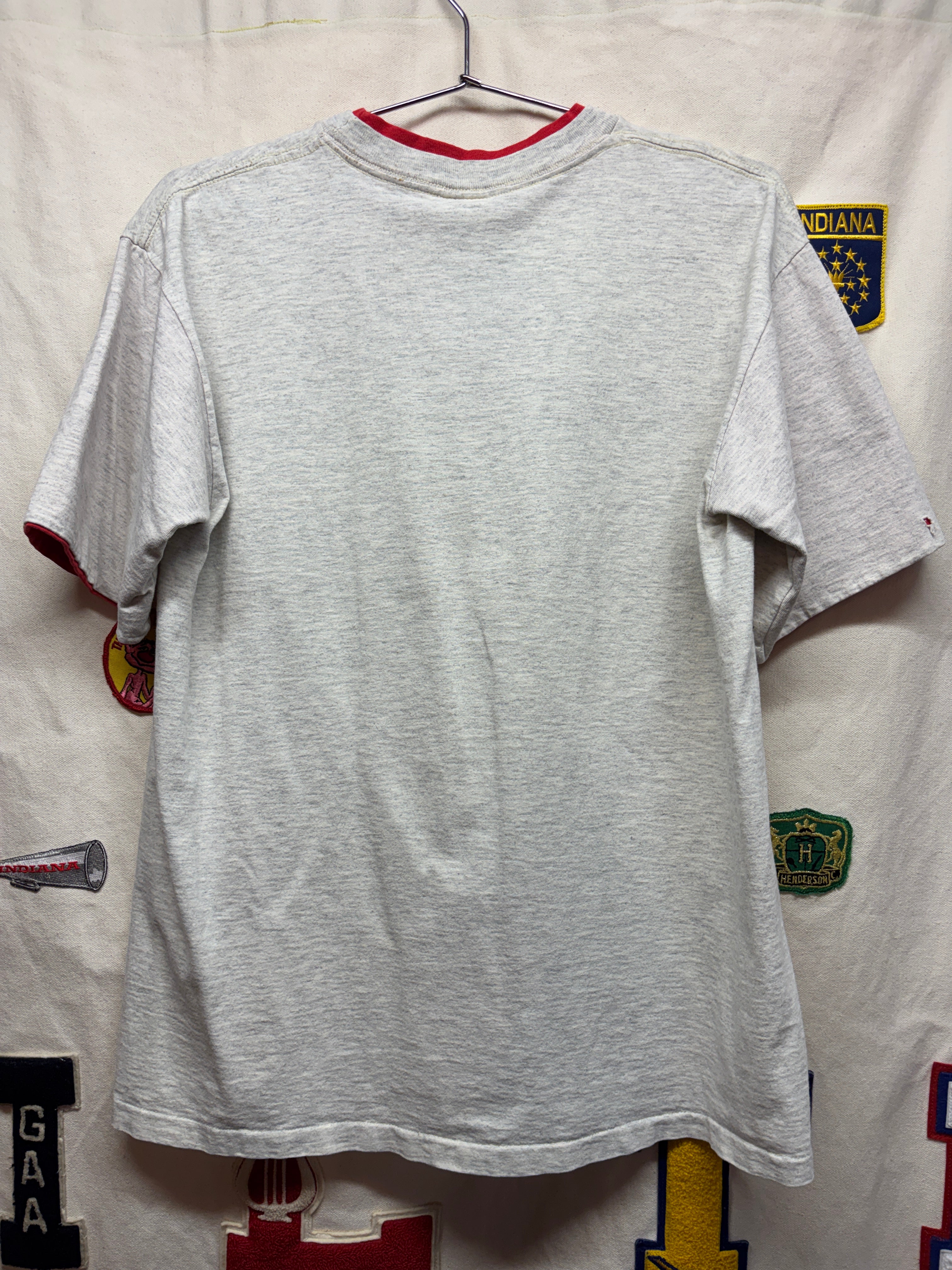Vtg Indiana Hoosiers Brick Wall T-Shirt: L
