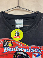 Load image into Gallery viewer, Vintage Kenny Schrader Budweiser NASCAR AOP Racing T-Shirt: XL
