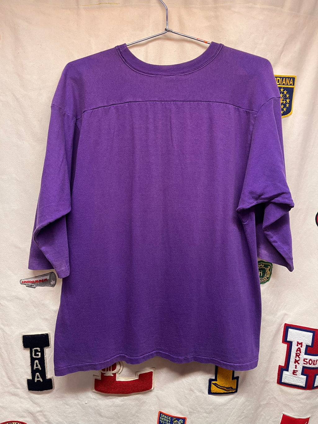 Vintage Minnesota Vikings Purple Champion Jersey 80's NFL T-Shirt: