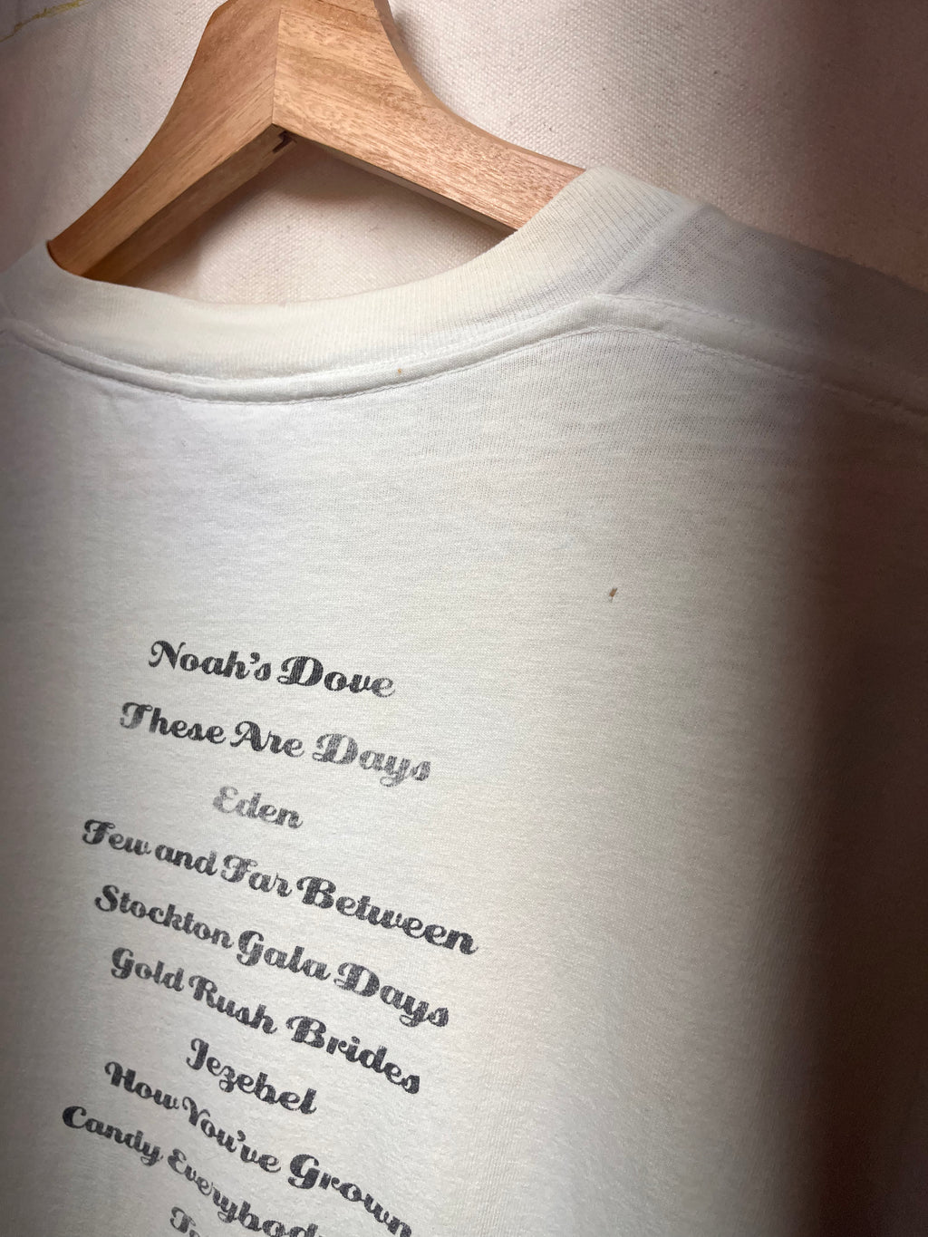 Vtg 10,000 Maniacs Our Time In Eden Band T-Shirt: XL