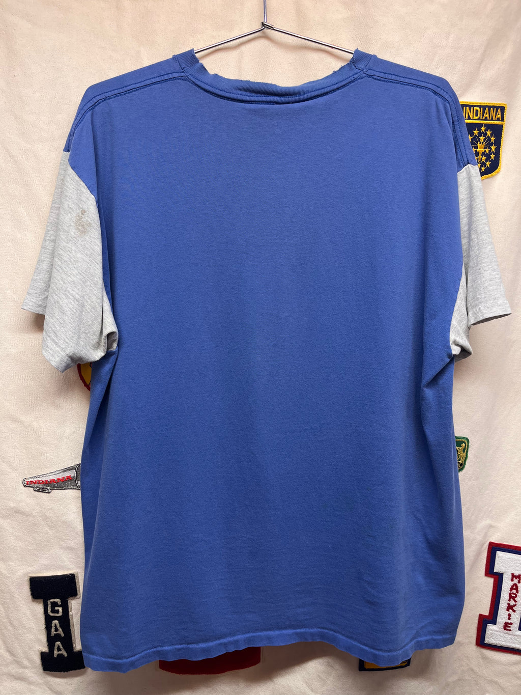 Vintage Indianapolis Colts Taz Ball Hungry NFL Blue T-Shirt: