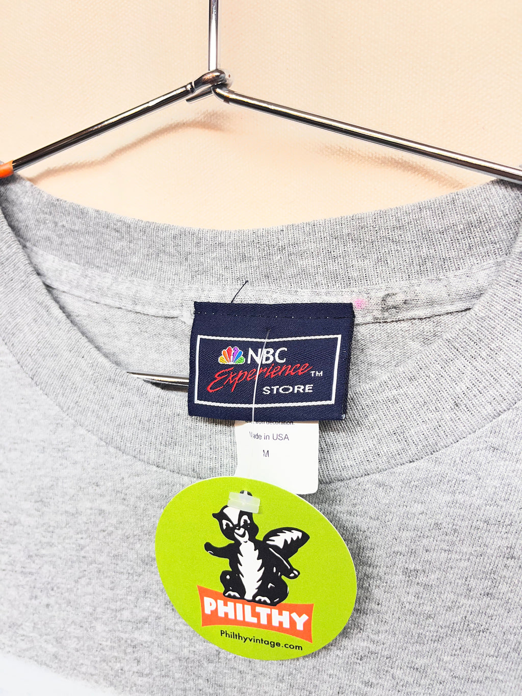 Vintage Friends TV Show NBC Experience Longsleeve Grey T-Shirt: Medium