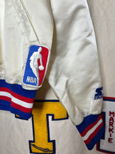 Load image into Gallery viewer, Vintage NBA All Star Game 1992 White Starter Satin Jacket: Large
