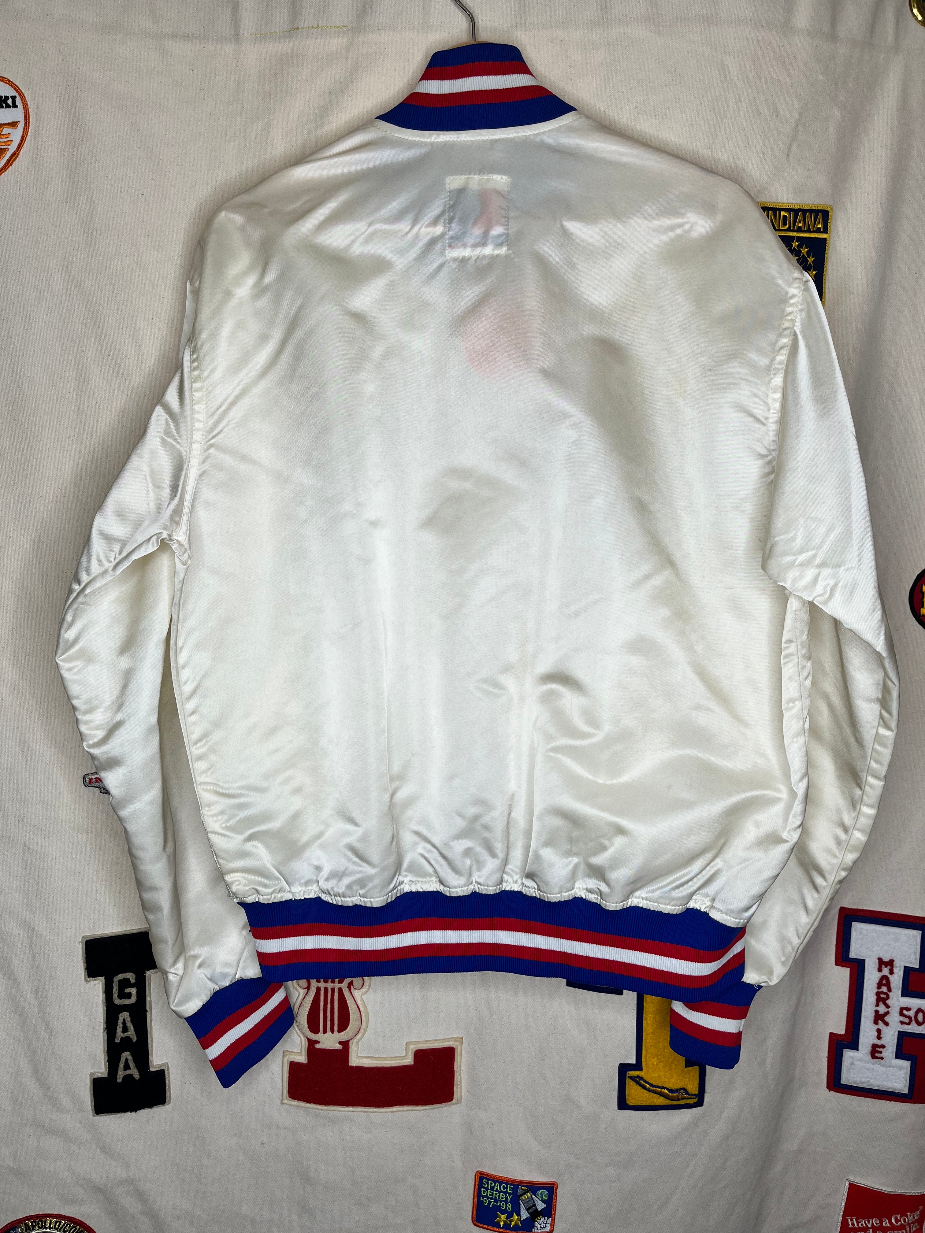 Vintage NBA All Star Game 1992 White Starter Satin Jacket: Large
