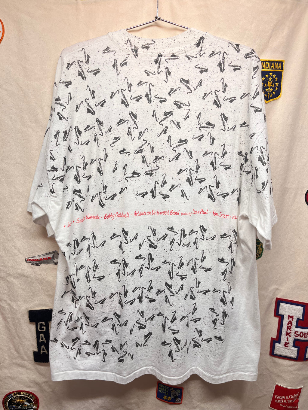 Vtg Sanibel Jazz Festival 1994 All Over Print T-Shirt: XXL