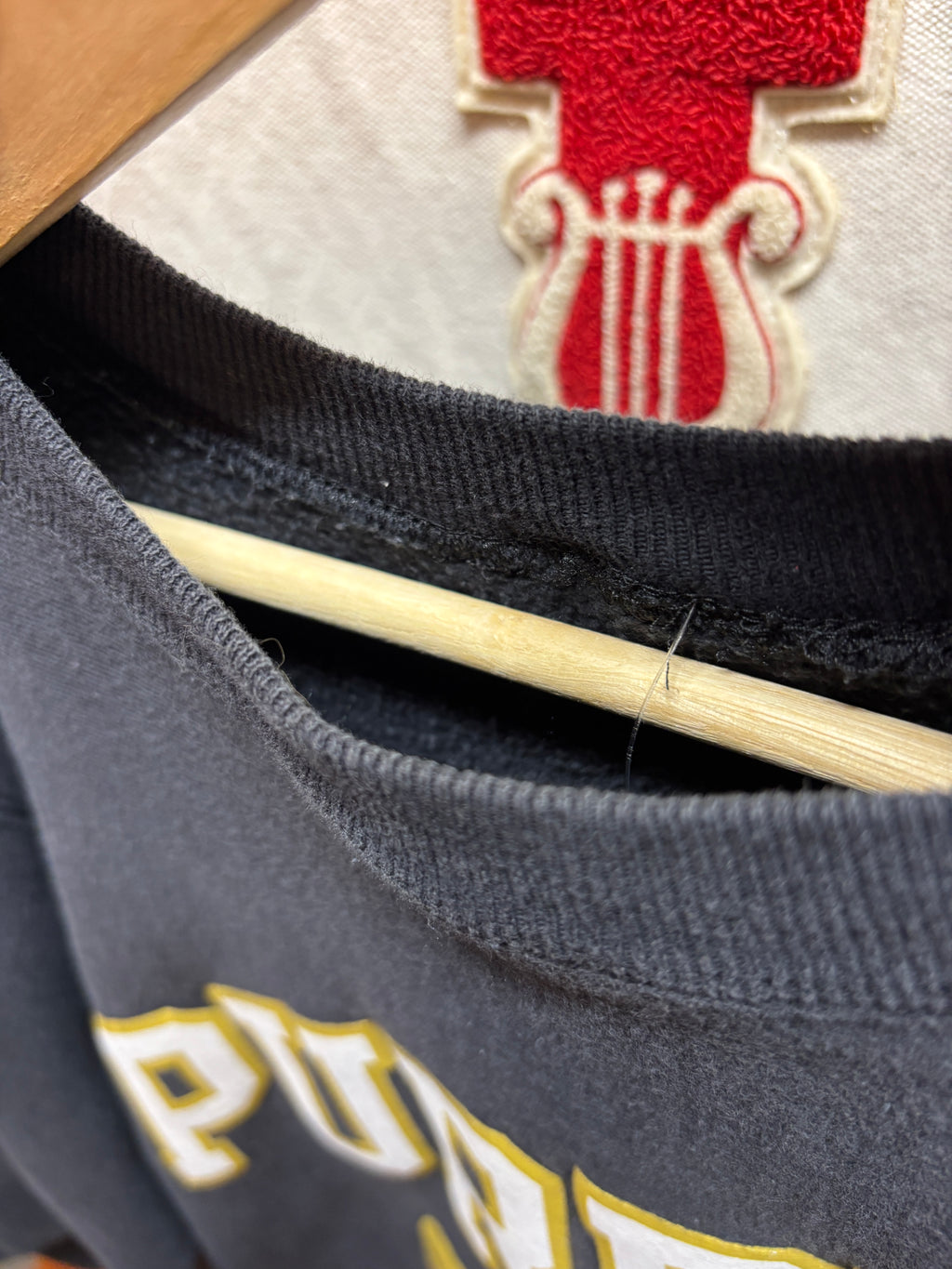 Vintage Purdue Boilermakers Basketball Black Champion Reverse Weave Crewneck Sweatshirt: Small