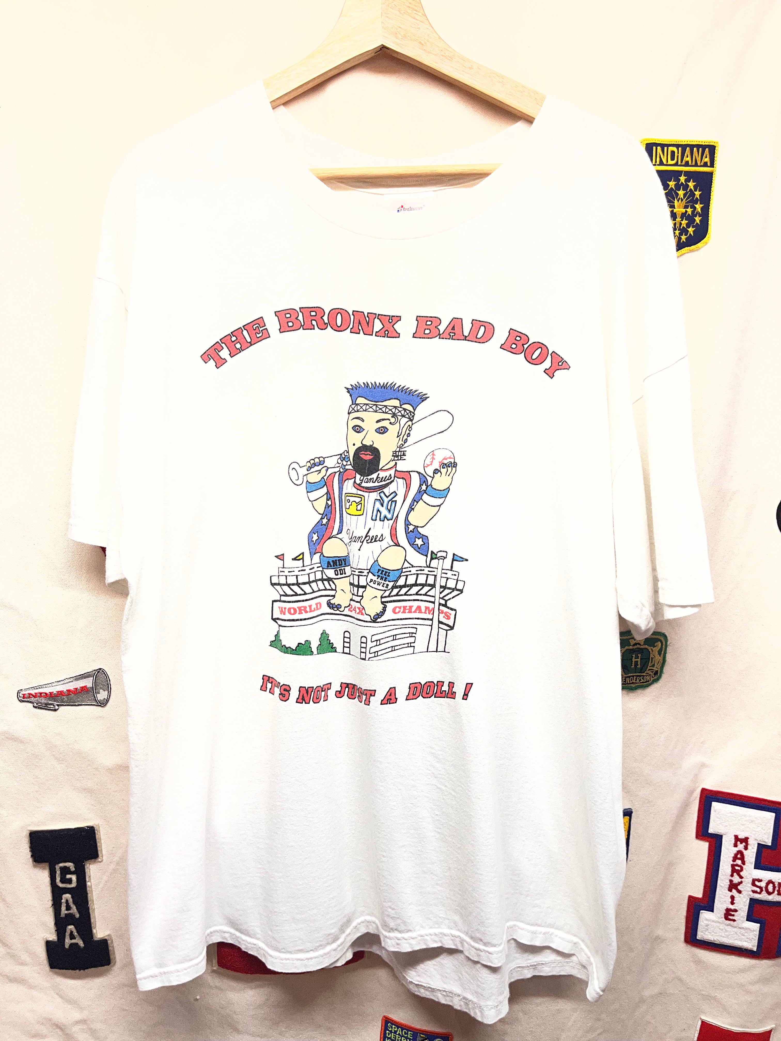 Vintage The Bronx Bad Boy New York Yankees T-Shirt: XL