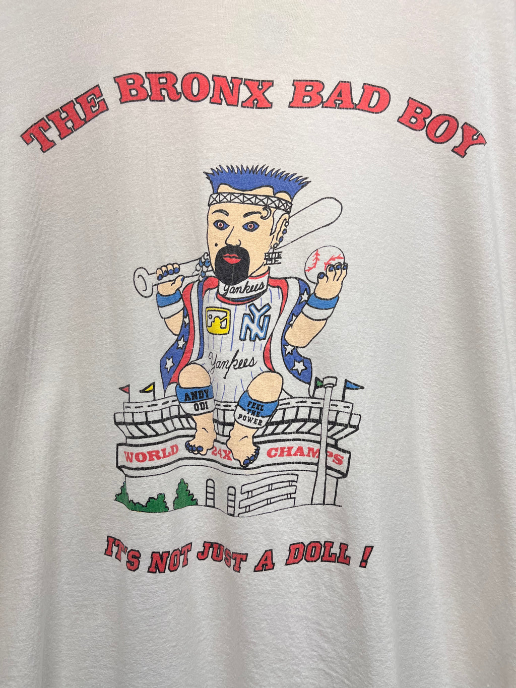 Vintage The Bronx Bad Boy New York Yankees T-Shirt: XL