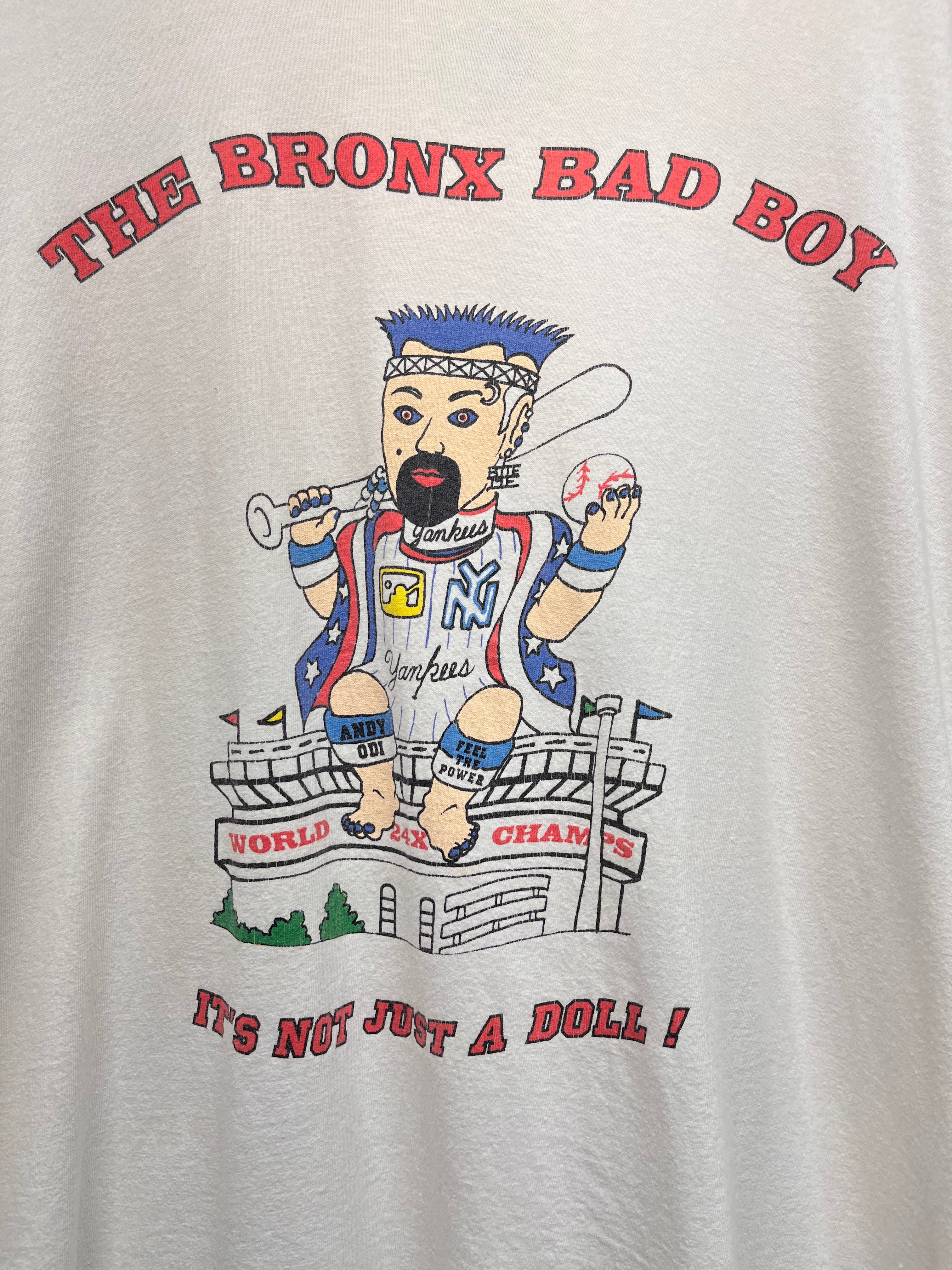 Vintage The Bronx Bad Boy New York Yankees T-Shirt: XL