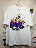 DGK is Bangin! Banned Girl All Day White T-Shirt: XL