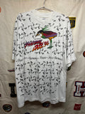 Vtg Sanibel Jazz Festival 1994 All Over Print T-Shirt: XXL