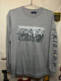 Vintage Friends TV Show NBC Experience Longsleeve Grey T-Shirt: Medium