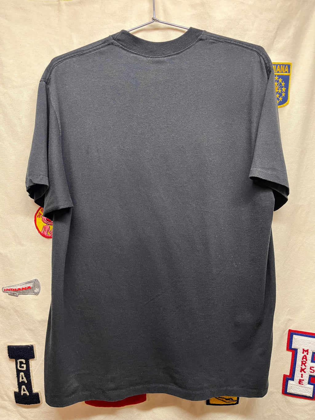 Vtg I Own A Harley Davidson Not Just 1991 3D Emblem Biker T-Shirt: XL