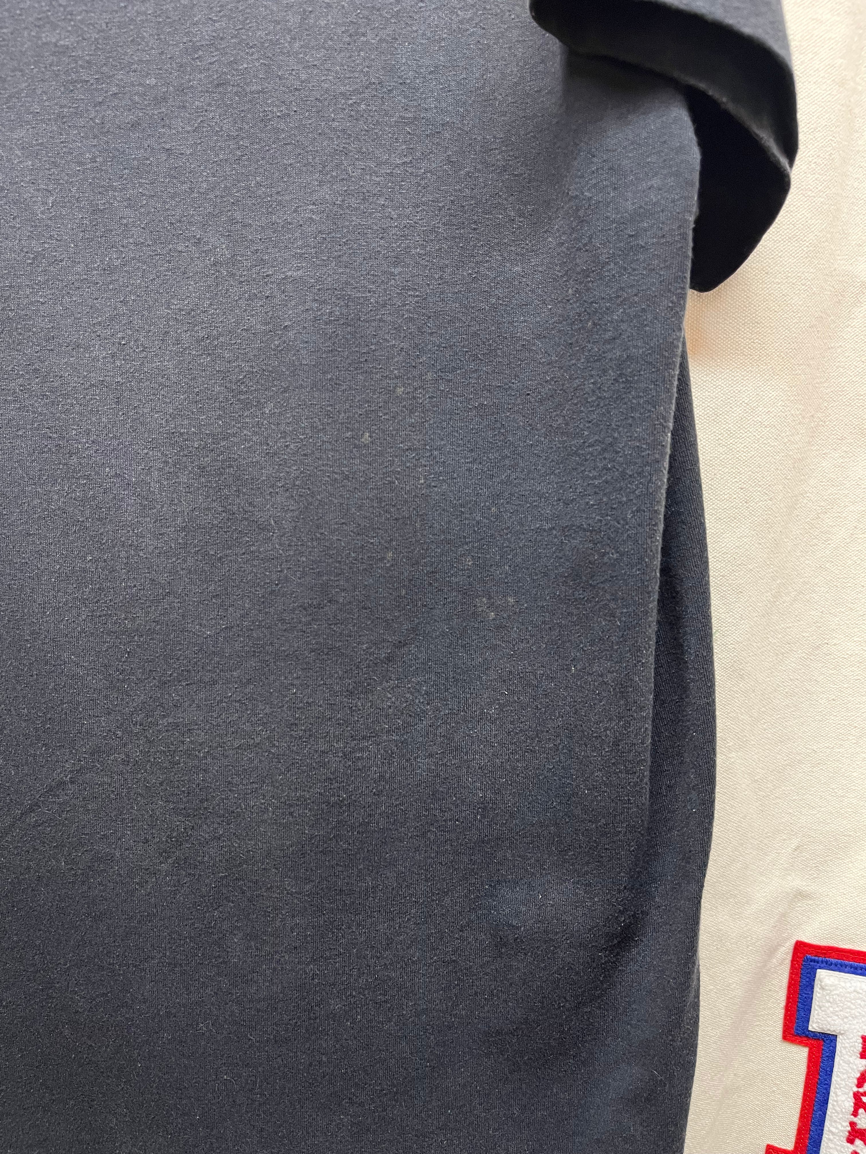 Vtg I Own A Harley Davidson Not Just 1991 3D Emblem Biker T-Shirt: XL