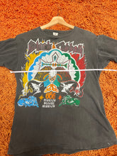 Load image into Gallery viewer, Vtg Black Sabbath 666 70&#39;s Faded Parking Lot Boot T-Shirt: Medium
