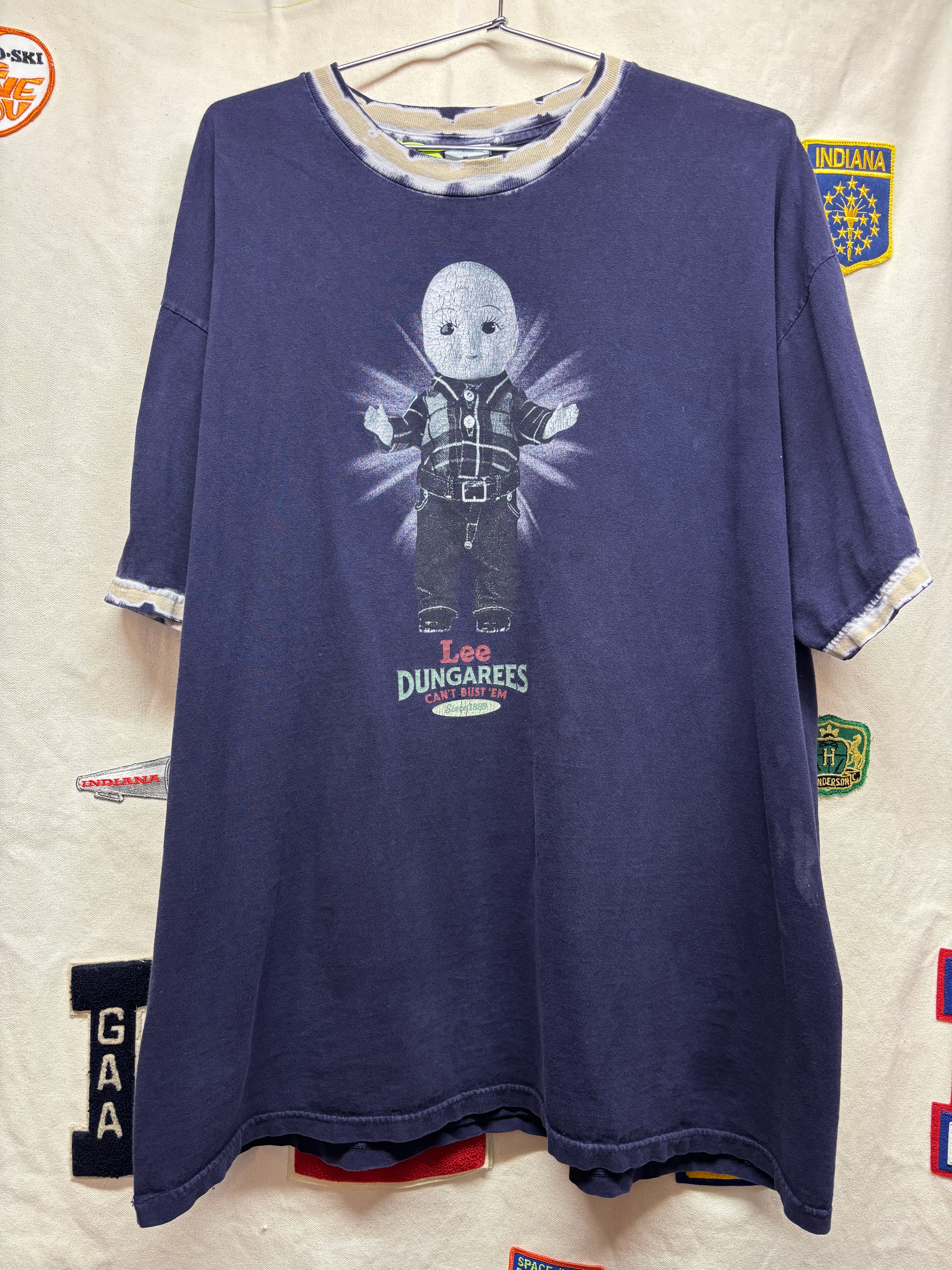 Vtg Lee Dungarees Buddy Lee Denim T-Shirt: XL