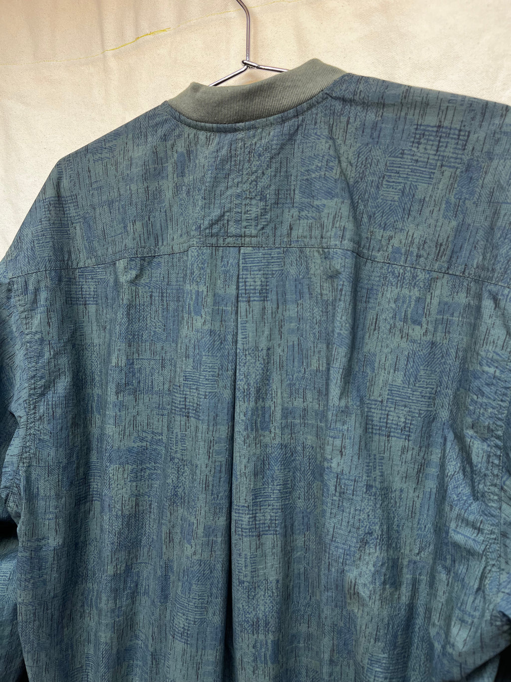 Vintage Nike Golf 90's Green/Blue Windbreaker Pullover Jacket: Large