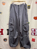 Vtg Caffeine Raver 90's Y2K Grey Pants: L
