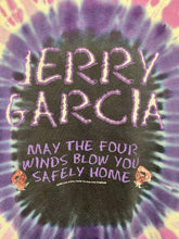 Load image into Gallery viewer, Vintage Jerry Garcia Purple Tie Dye Grateful Dead Band 1996 T-Shirt: XL
