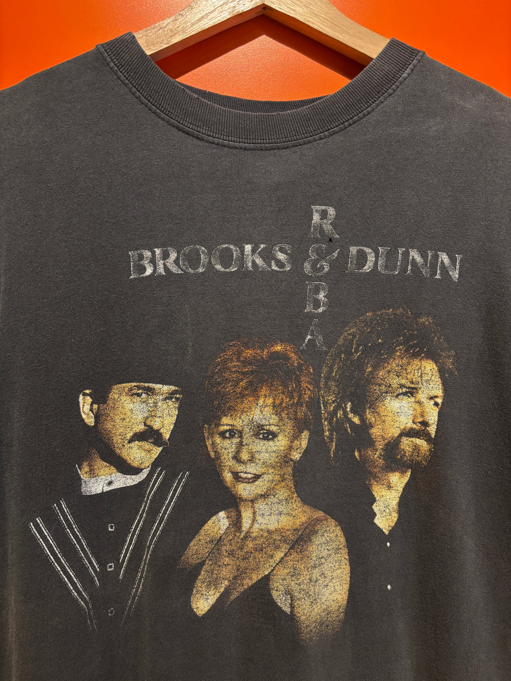 Vintage 1998 Reba, Brooks & Dunn Tour T-Shirt: Large