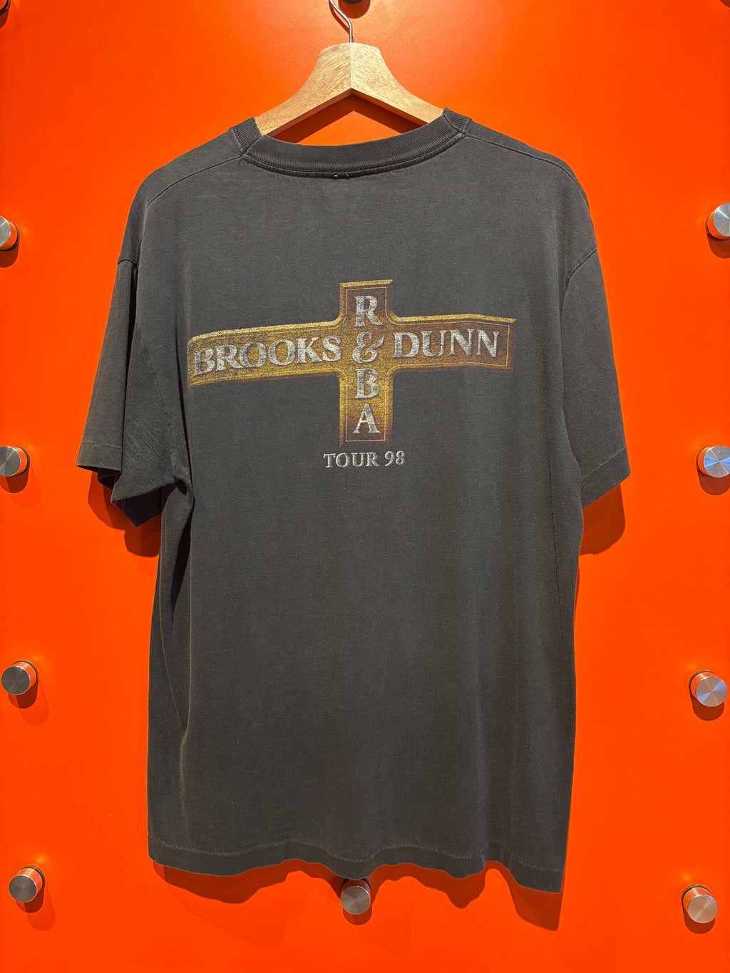 Vintage 1998 Reba, Brooks & Dunn Tour T-Shirt: Large