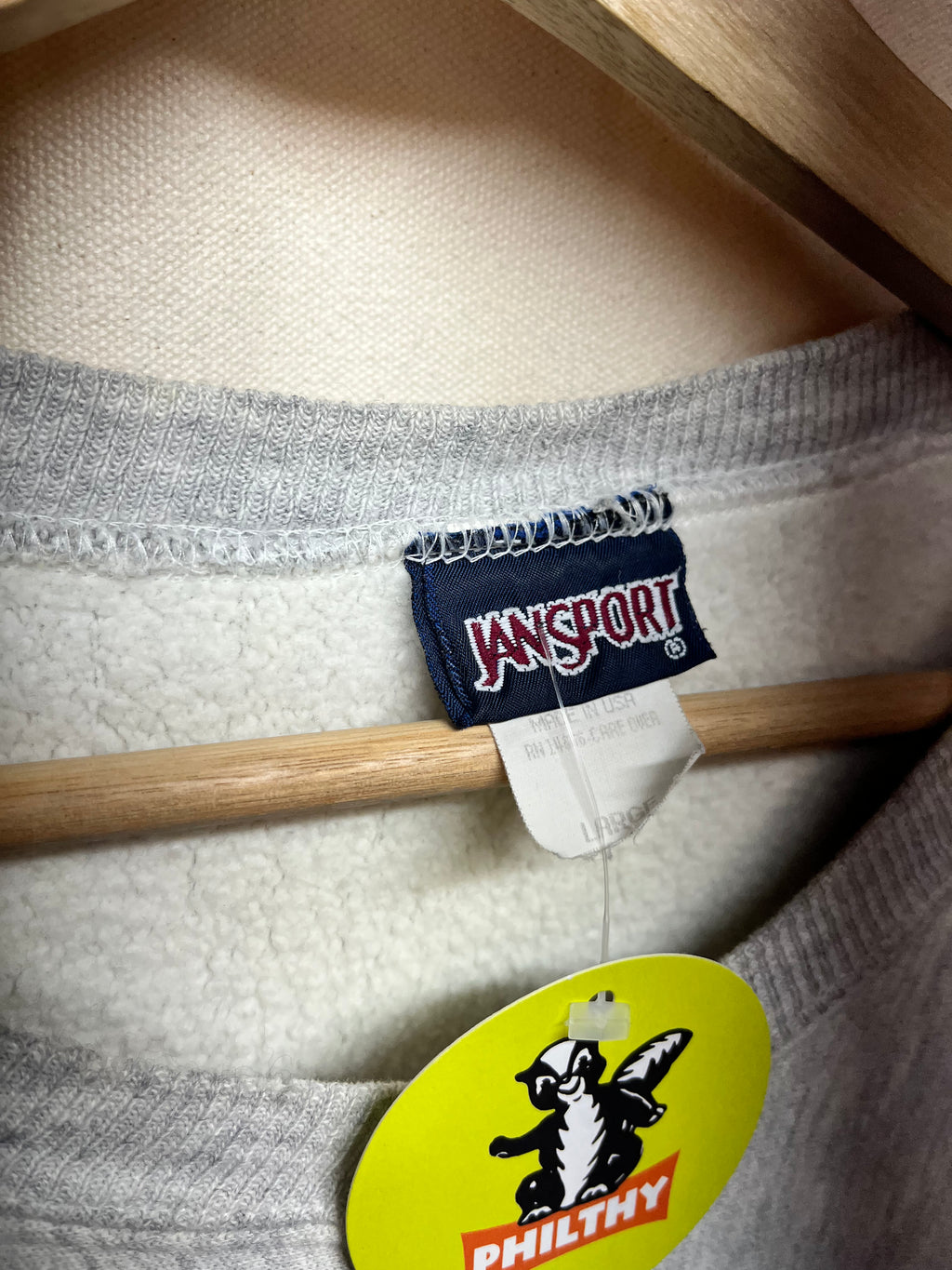 Vintage BGSU Bowling Green State University Reverse Weave Gray Crewneck Sweatshirt: Large