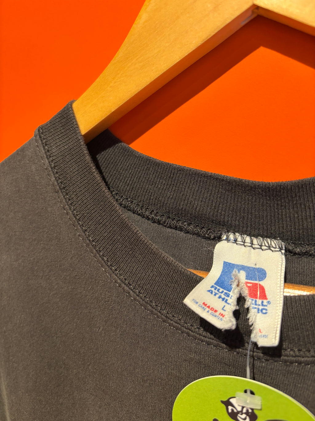 Vintage Black Carolina Panthers T-Shirt: Large