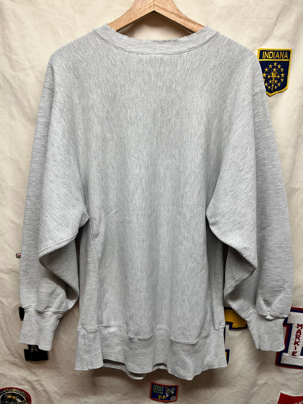 Vintage Columbia University Rugby Champion 90's Reverse Weave Grey Crewneck Sweatshirt: XL