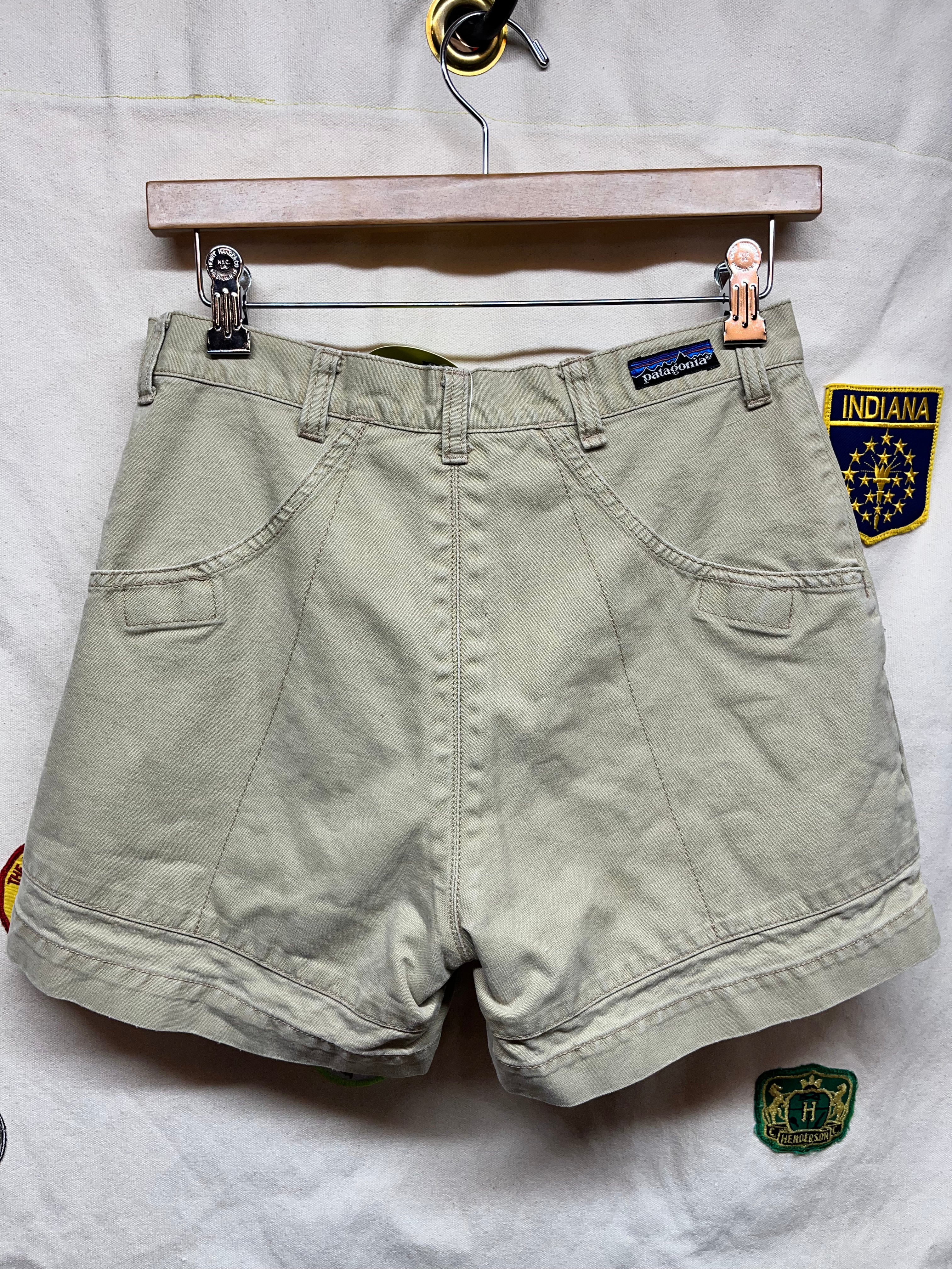 Vintage Patagonia 1990 5" Original Stand Up Khaki Shorts: 30"