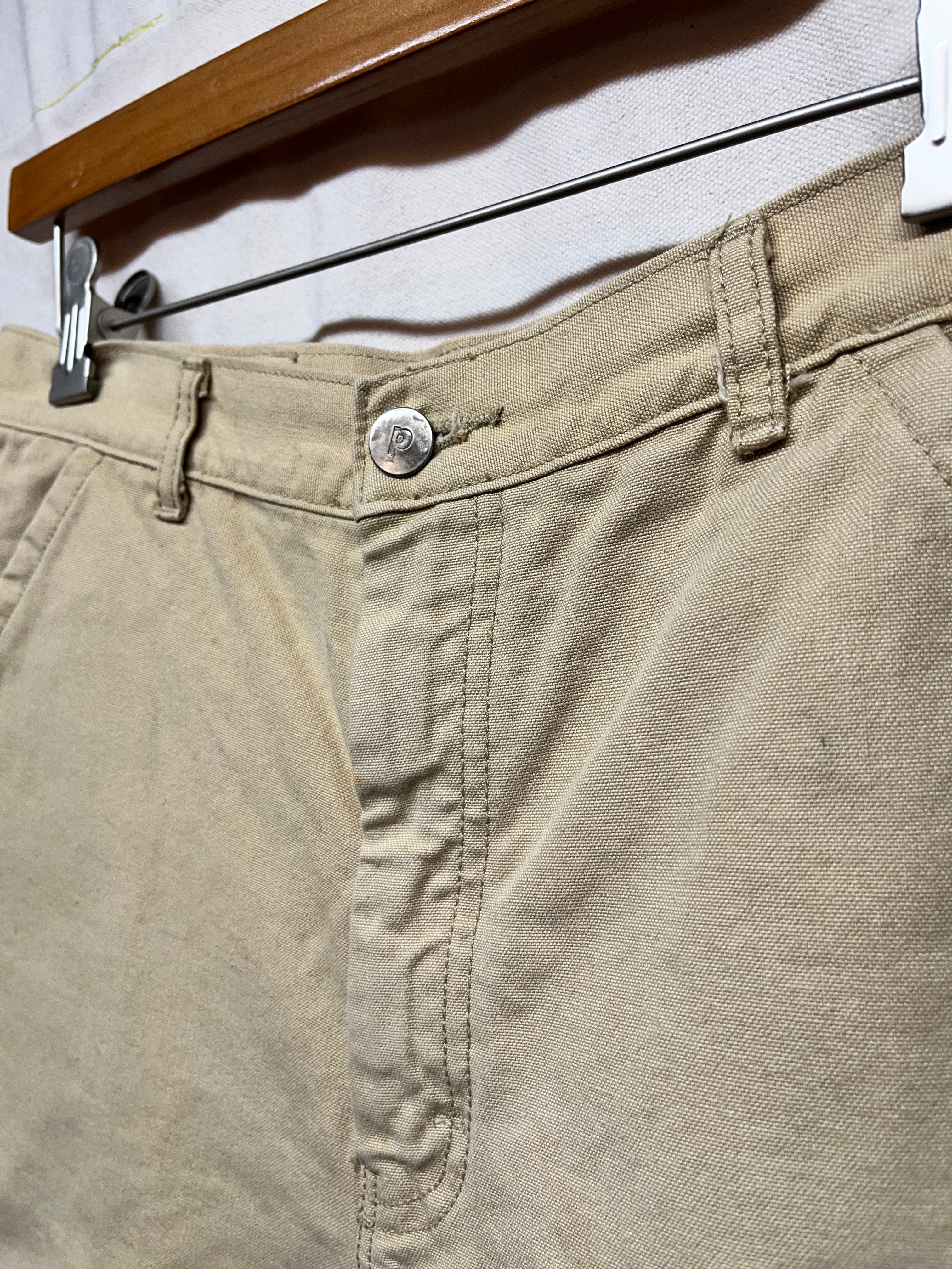 Vintage Patagonia Original Stand Up Shorts 80's Khaki 4" Inseam: 32"