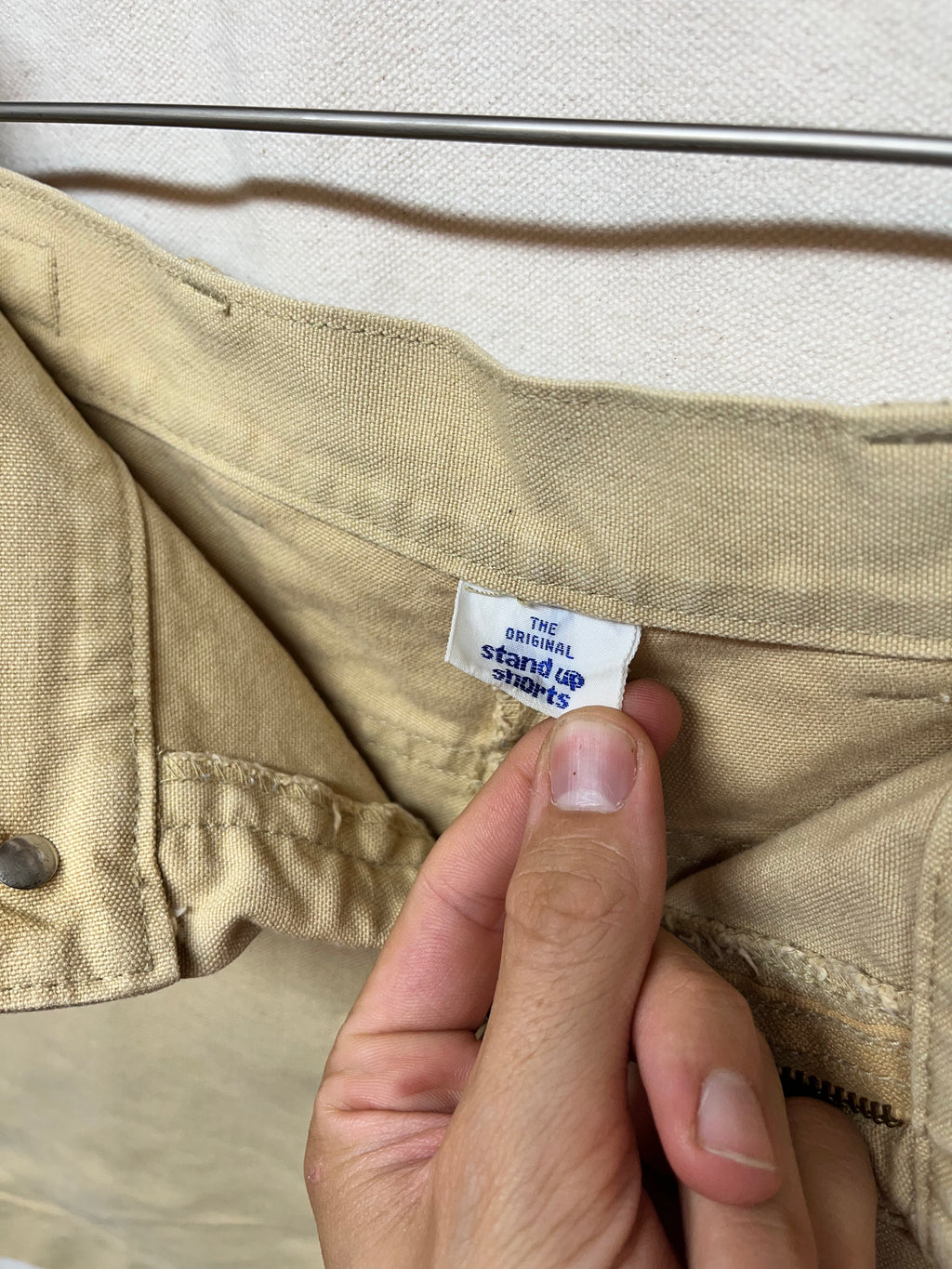 Vintage Patagonia Original Stand Up Shorts 80's Khaki 4" Inseam: 32"