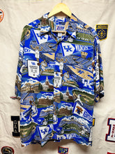 Load image into Gallery viewer, Vintage University of Kentucky UK Wildcats Reyn Spooner Hawaiian Button Up Shirt: Large
