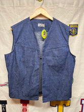 Load image into Gallery viewer, Vintage Lee Fastbacks 60&#39;s Denim Vest Stroh&#39;s Beer Patch: Medium/Large
