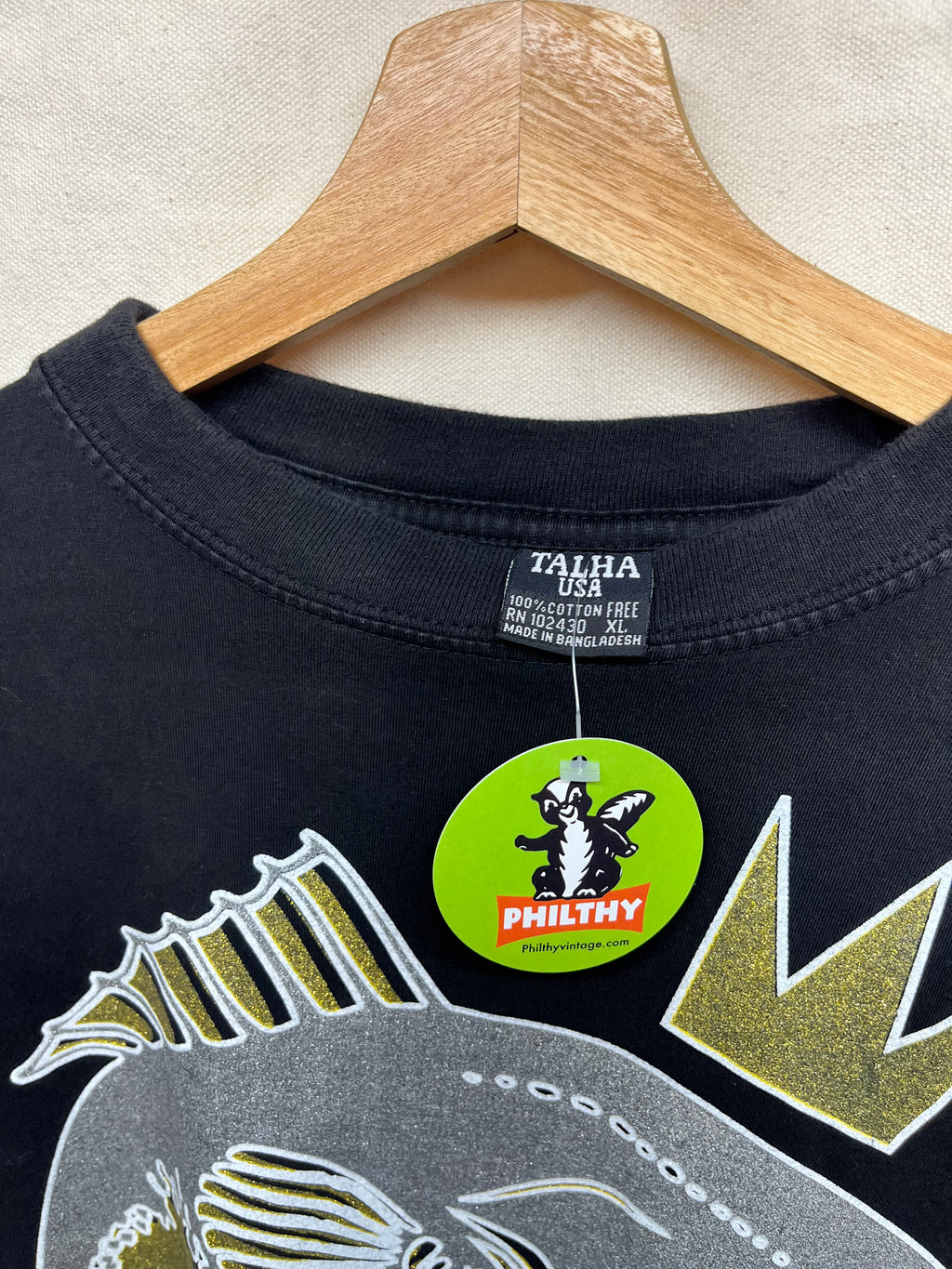 Vtg Ghostface Killah More Fish 2006 Rap Concert Wu Tang Longsleeve T-Shirt: XL