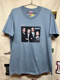 Vintage 90's FUCT Goodfellas Skate Blue Streetwear T-Shirt: Large