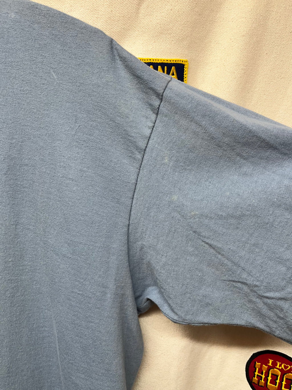 Vintage 90's FUCT Goodfellas Skate Blue Streetwear T-Shirt: Large