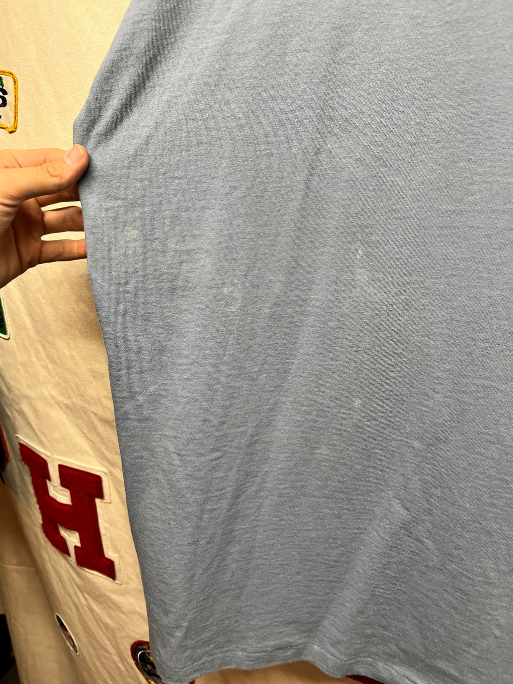 Vintage 90's FUCT Goodfellas Skate Blue Streetwear T-Shirt: Large