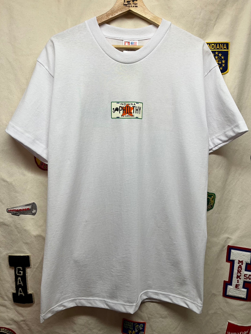 Philthy Van "Don't Come Knockin'" License Plate T-Shirt