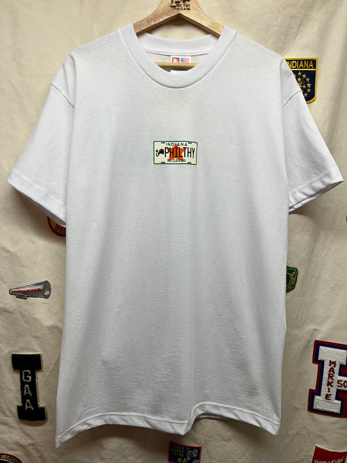 Philthy Van "Don't Come Knockin'" License Plate T-Shirt